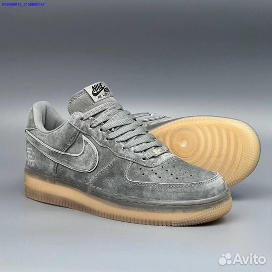 Кроссовки Nike Air Force 1 Серые (Арт.50412)