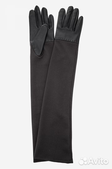 Перчатки для рукава 3/4 кожа/текстиль р: 7