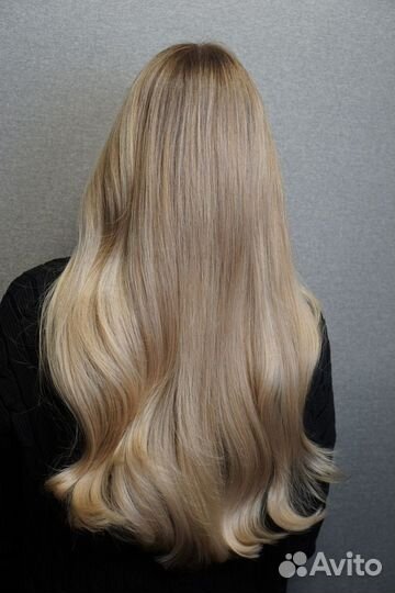 Модель на окрашивание волос