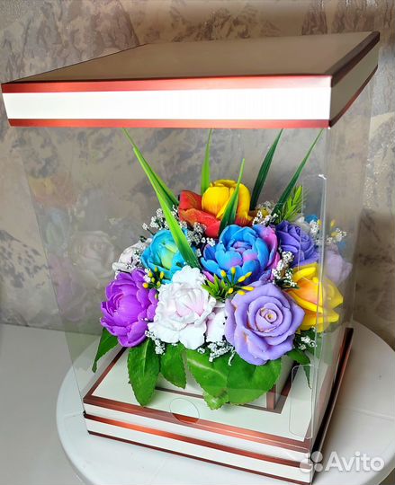 Букет из мыла