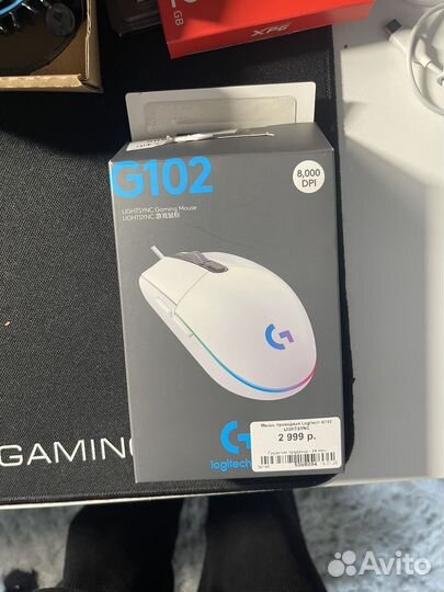 Мышь проводная Logitech G102