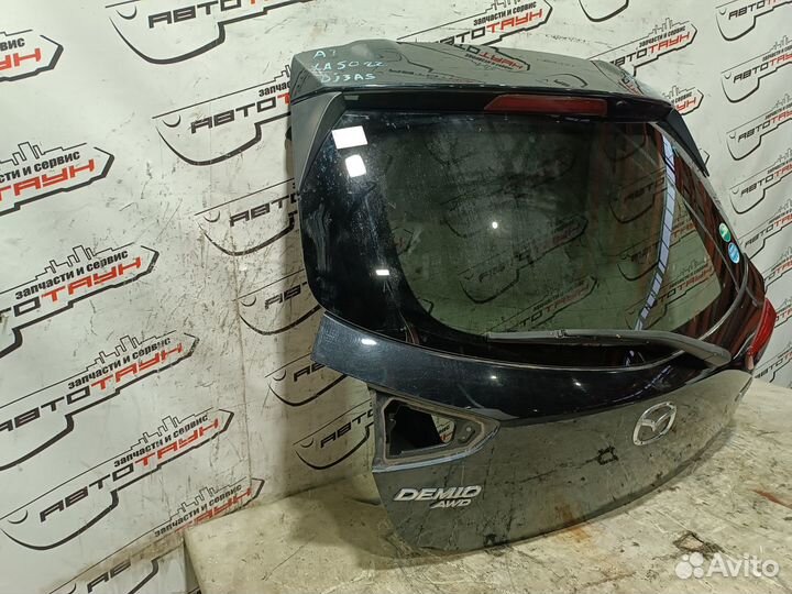 Дверь задняя mazda demio mazda2 DJ3AS DJ3FS DJ5AS DJ5FS djlfs черный, 41W XA5022