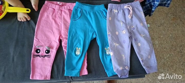 Вещи пакетом на девочку 12-18мес