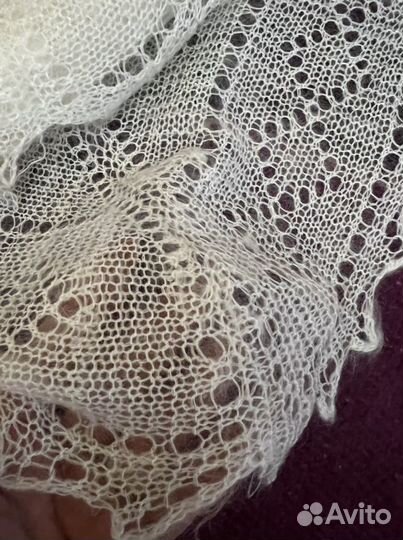 Оренбургский пуховый платок новый