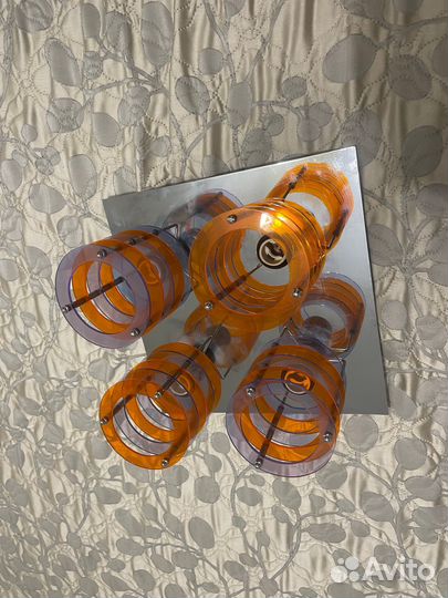 Люстра потолочная бу