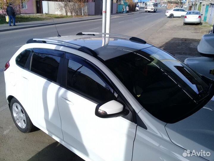 Рейлинги на крышу Лада Х Рей, Серебристые