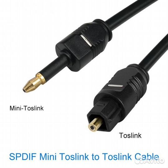 Новые, Toslink to mini toslink-f 3,5мм