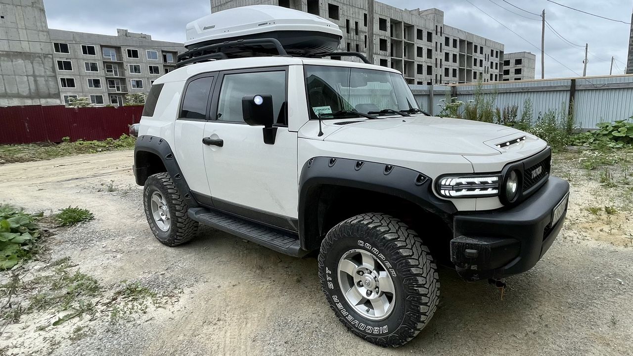 Toyota FJ Cruiser: фото из отзыва