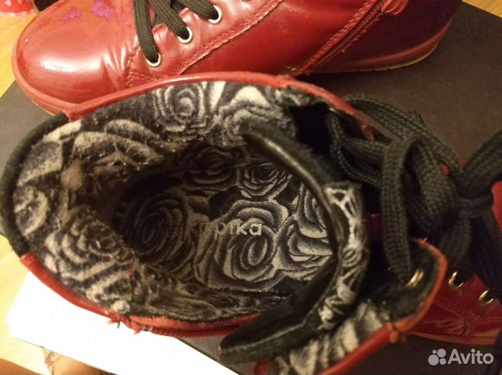 Ботинки kapika для девочки