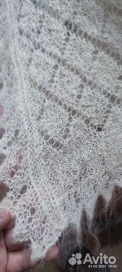 Платок шаль пуховые