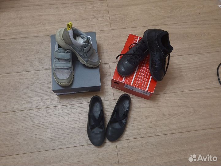 Кроссовки и туфли р. 32 (ecco и Puma) оригинал