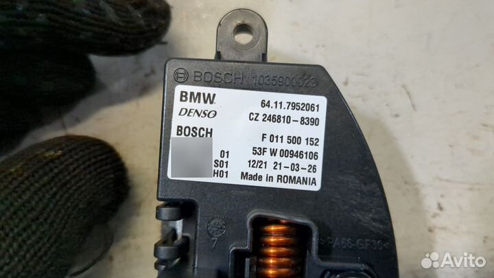 Сопротивление отопителя BMW X1 (F48), 2021