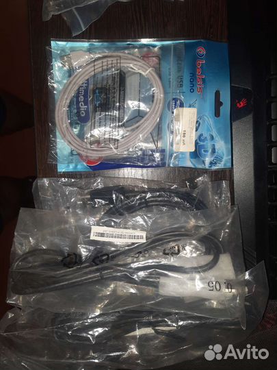 Кабель hdmi, VGA, DisplayPort, usb a-b и прочие