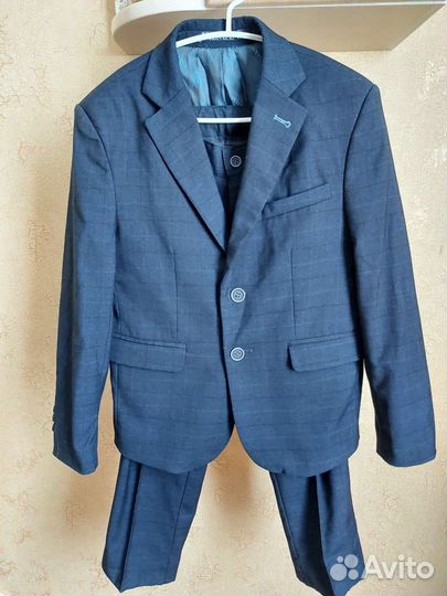 Школьная форма для мальчика 134 синяя