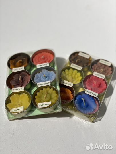 Подсвечники свечки декор для дома дерево Бали