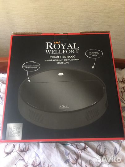 Рбот пылесос royal wellfort