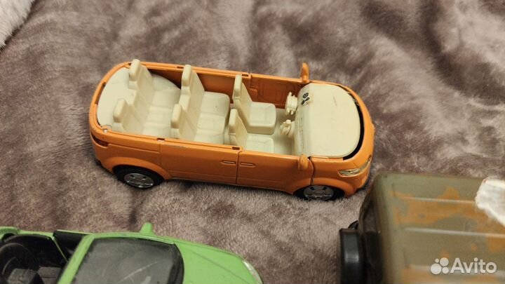Машинки металлические модельки