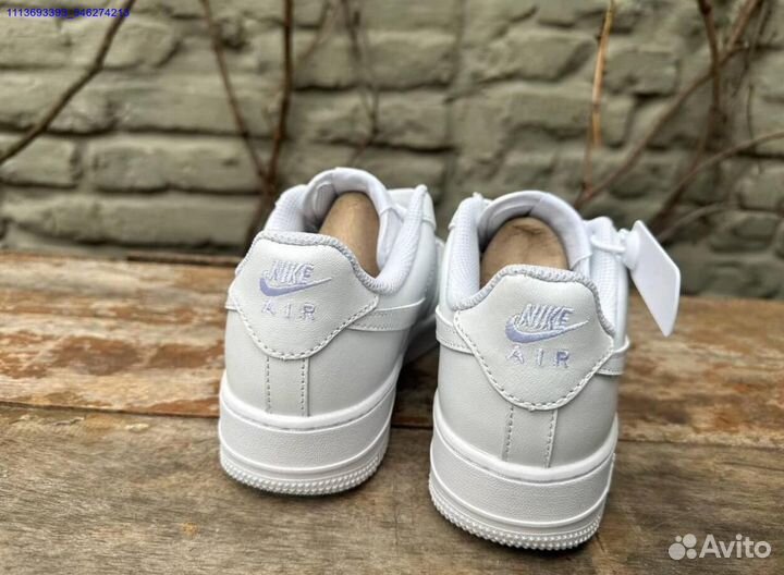 Nike AIR force 1 LOW белые унисекс хит 2024