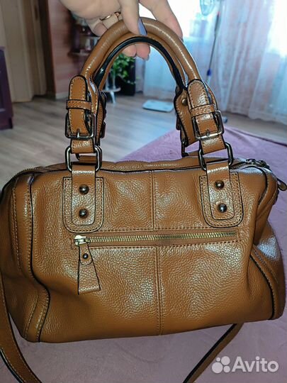 Сумма натуральная кожа коричневая