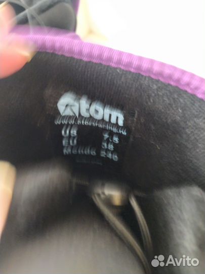 Ботинки для сноуборда женские 36-37