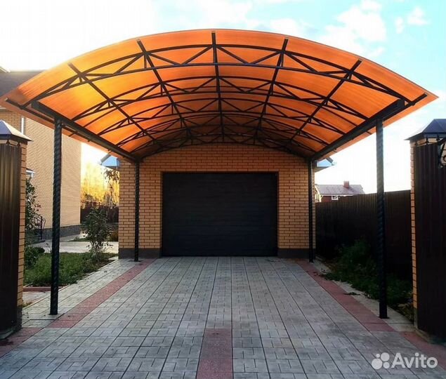 Строительство. Забор, навес, фундамент, сайдинг