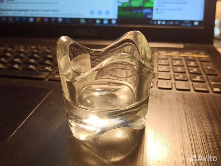 Оригинальный подарок. Подсвечник IKEA стекло