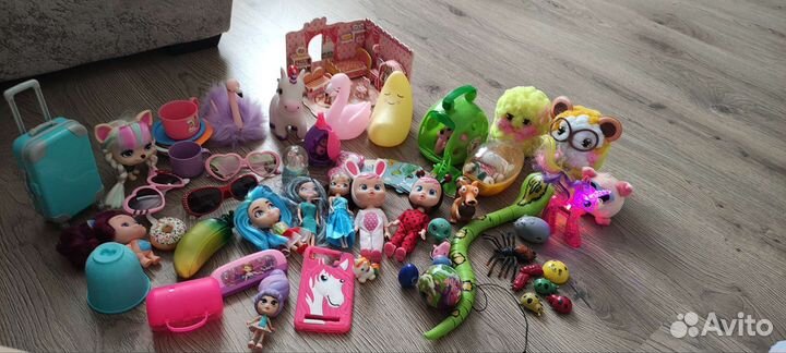 Пакет игрушек для девочки