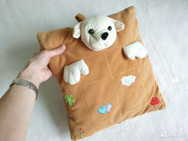 Декоративная подушка Собачка 35 см в детскую