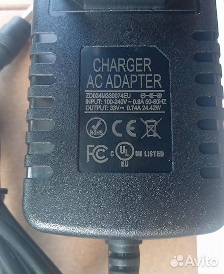 Блок питания 33V 0.74A ZD024M330074EU, SS-22300023