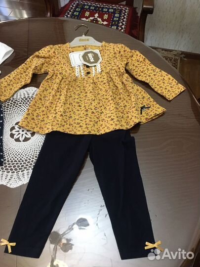 Детская одежда для девочек 86 92. Х/б трикотаж
