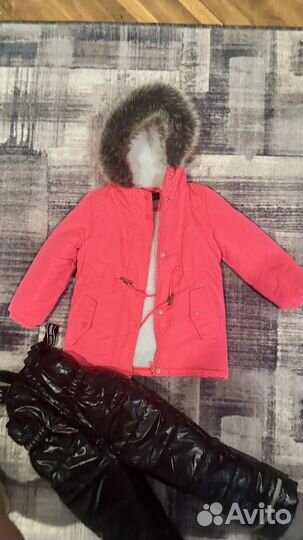 Куртка и штаны зимние 104