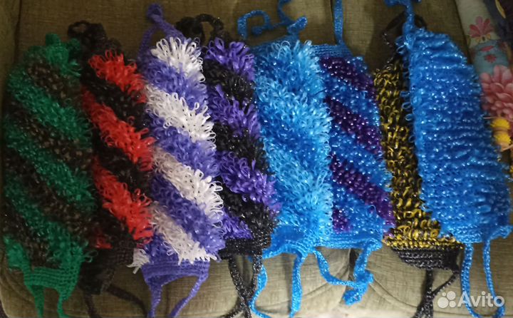 Мочалка ручной работы