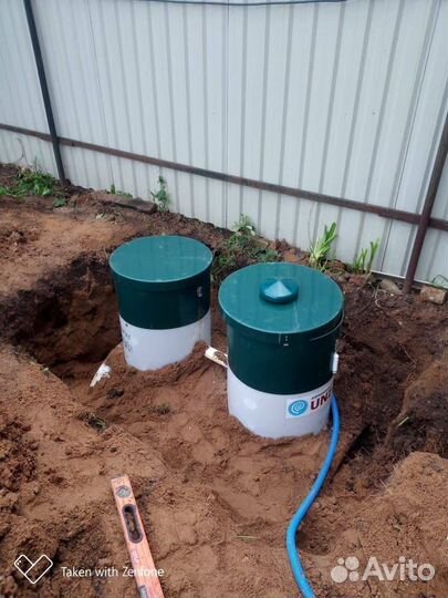 Септик Дочиста Classic 5.монтаж