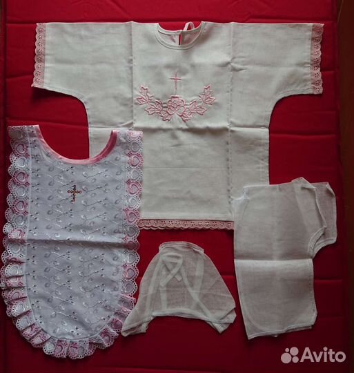 Крестильный набор новый