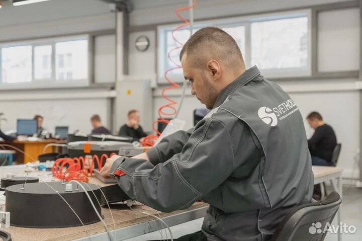 Сборщик светодиодных светильников