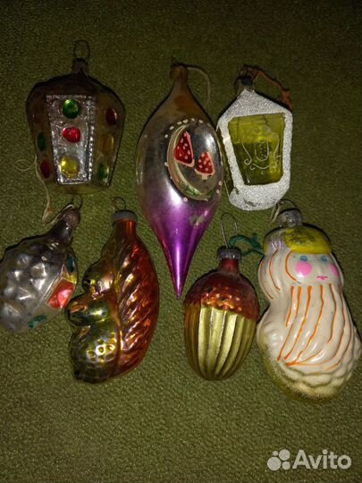 Елочные игрушки СССР