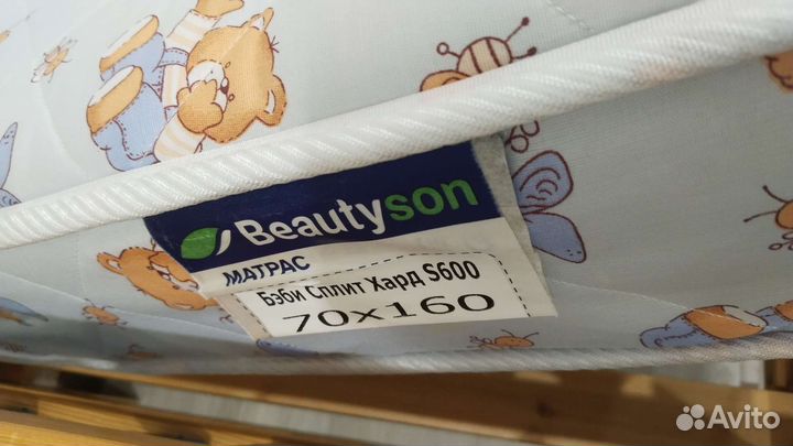 Детская кровать IKEA с матрасом