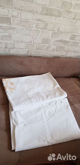 Пододеяльник СССР с вышивкой