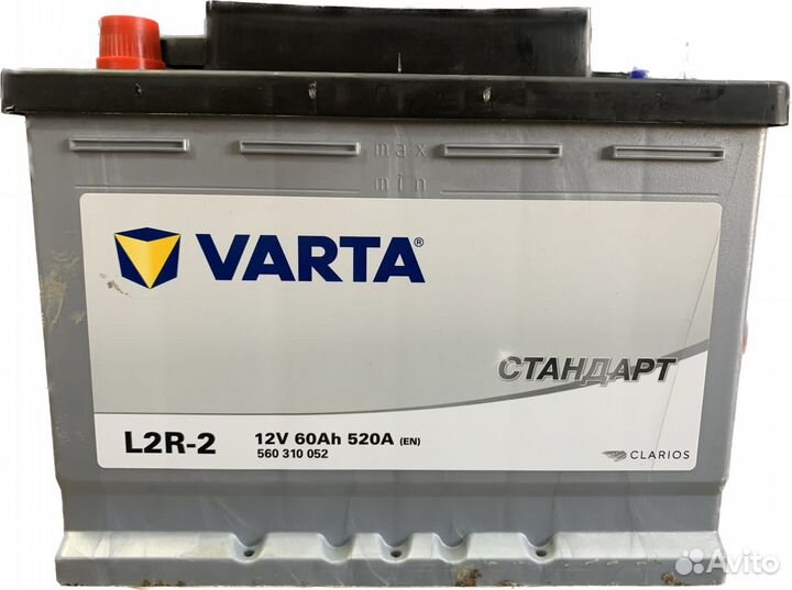 Аккумулятор Варта стандарт 60
