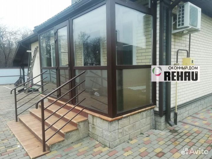 Rehau.пластиковые окна, входные группы, террасы