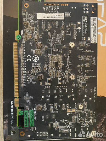 Видеокарта gtx 1050 ti