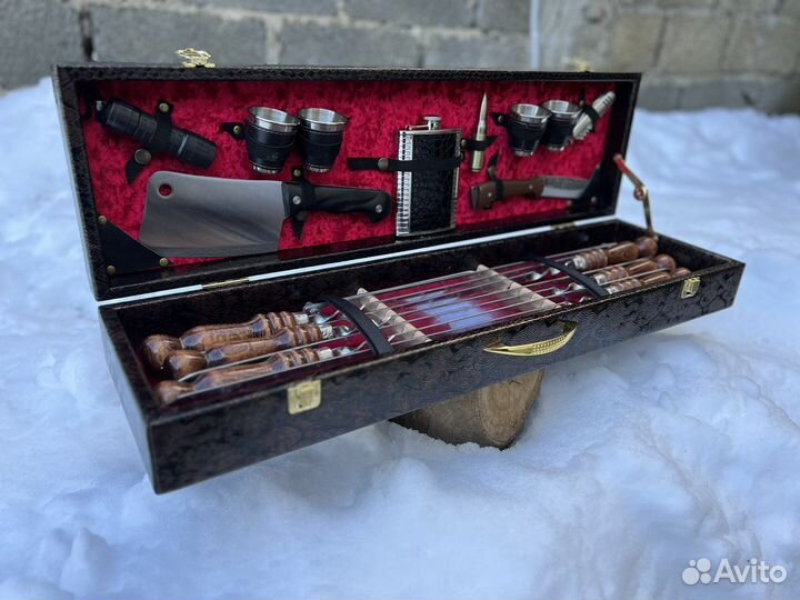 Шашлычный подарочный набор