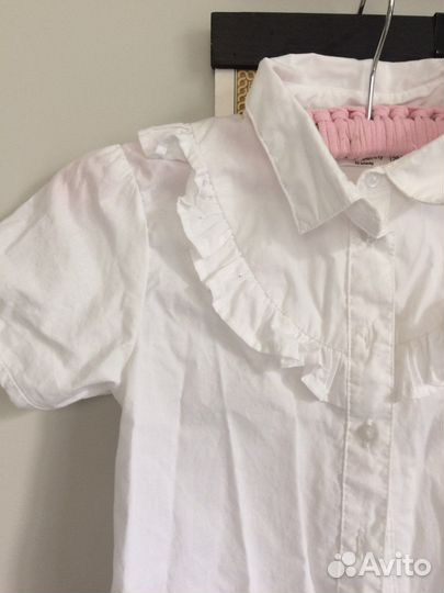 Рубашка белая для девочки
