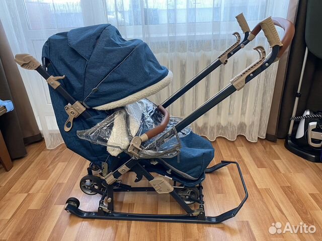 Коляска санки зимние Ника Детям