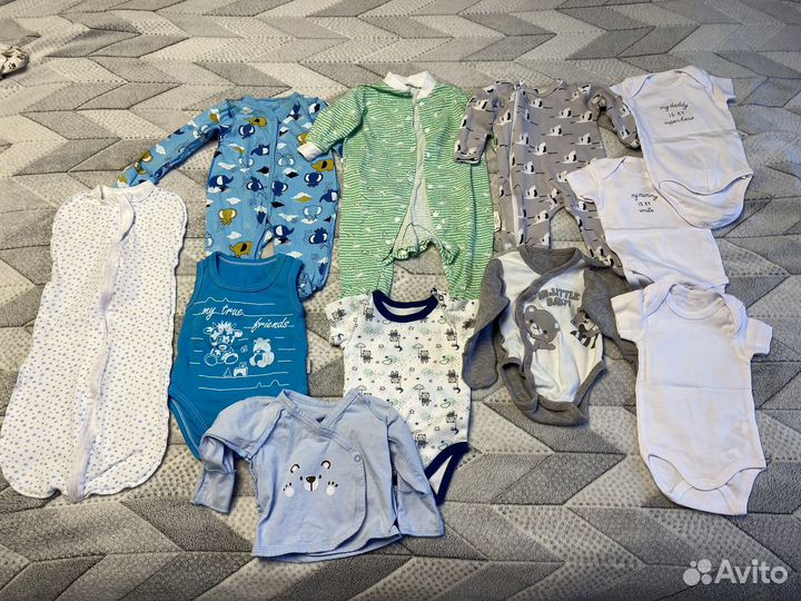 Детские вещи пакетом 56-80