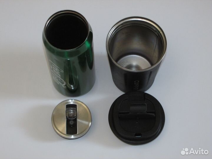 2шт. Термос 450 Мл Coca-Cola и Coffee Холод до 4 ч