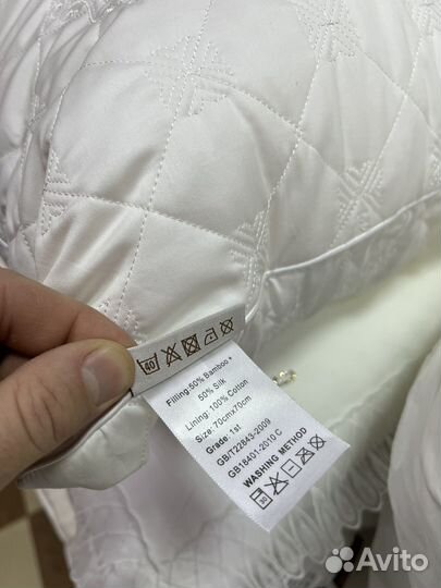 Подушки La Perla высокие шелк/бамбук оригинал