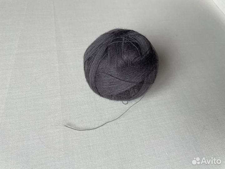 Нитки вязальные - шерсть тонкая