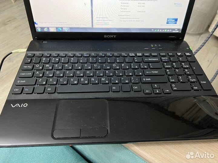 Ноутбук Sony vaio i5 15.6 vpceb1s1r