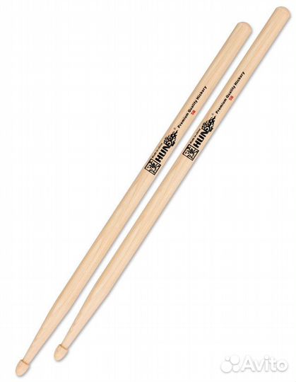 Барабанные палочки HUN 5B орех гикори, деревянный